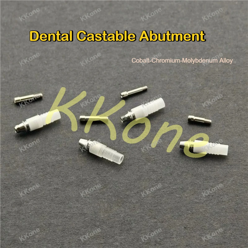

2Sets New Dental Castable Abutments CoCrMo Alloy Compatible with Dentium Osstem Megagen NOB Straumann ITI MIS XIVE Dio
