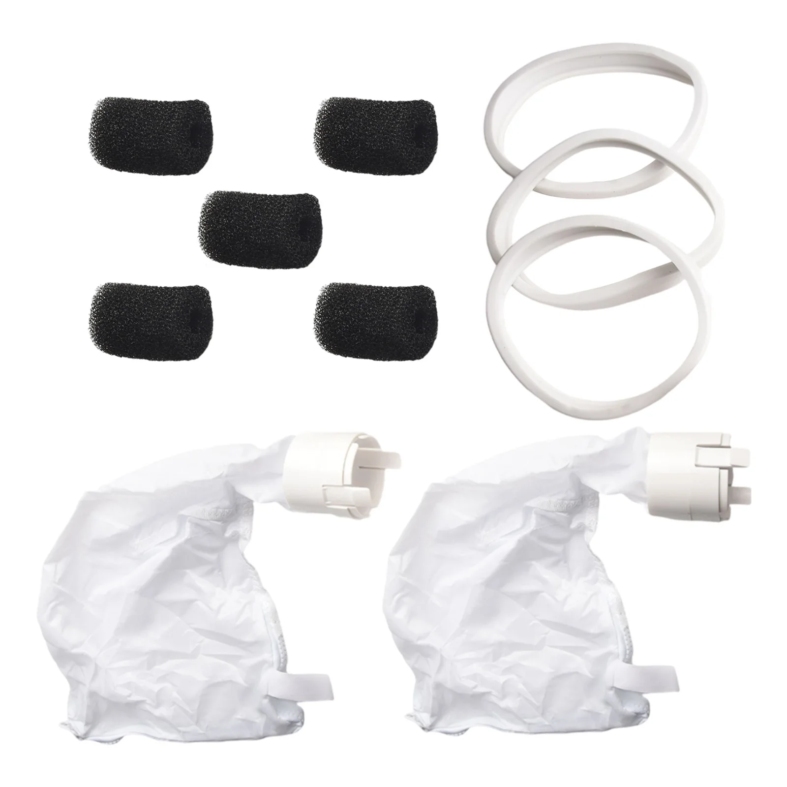 Robust Replacement Kit for Polaris Cleaning Machines Contains Essential Components like C10 Tires and Scrubber