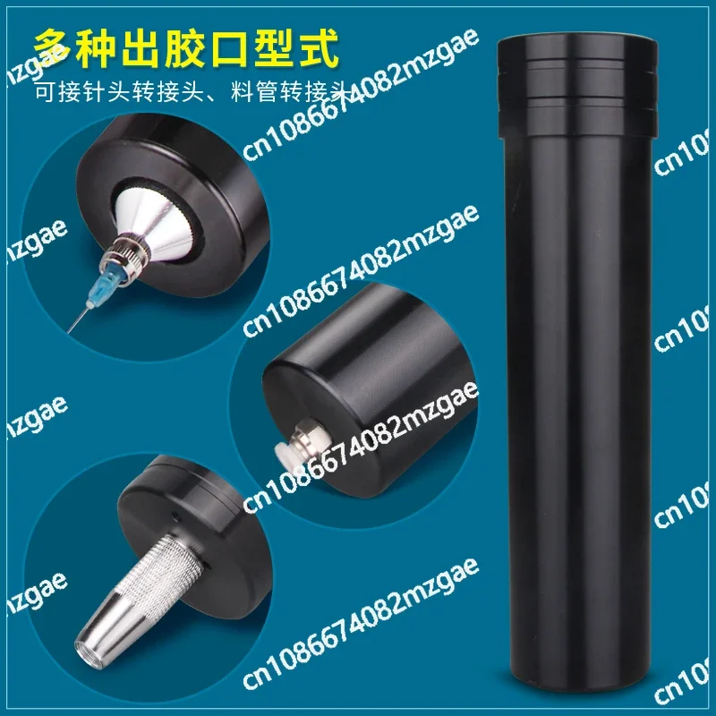 

Black silicone aluminum alloy pneumatic sleeve dispensing machine, sealing precision pneumatic push cylinder