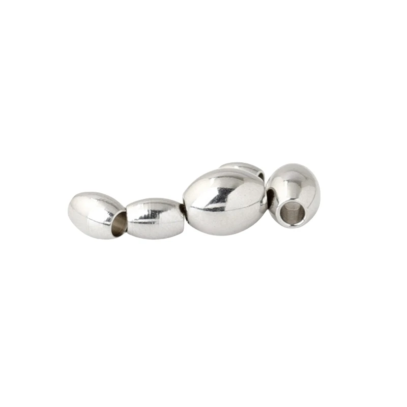 

BoYuTe (100 Pieces/Lot) Factory Supply Stainless Steel Seed Beads Handmade Bead DIY Jewelry Accessories, Loose Beads