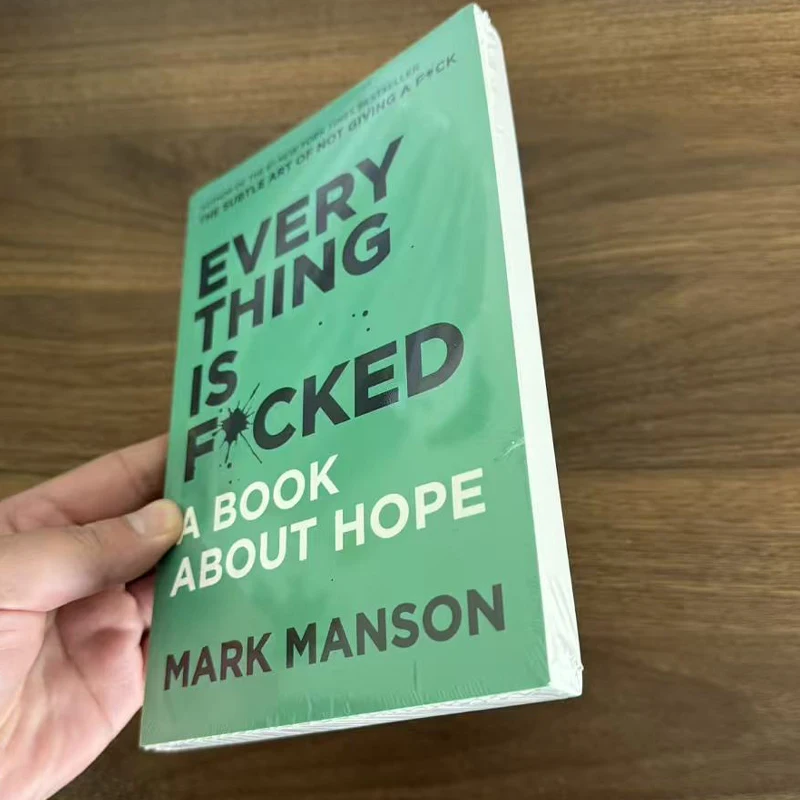 The Subtle Art of Not Giving / Every Thing By Mark Manson Self Management Stress Relief Book
