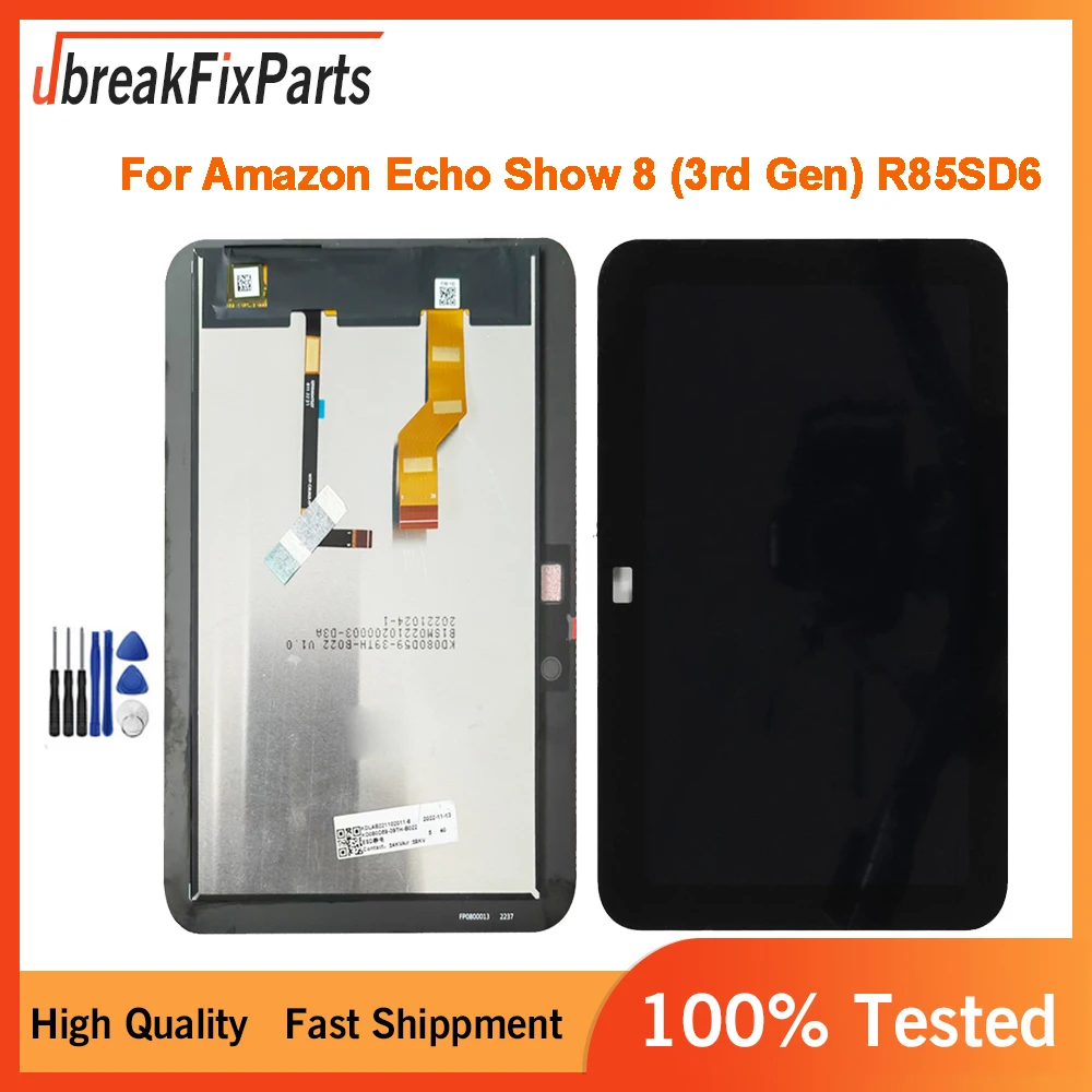 Amazon Echo Show 8 (第3世代) R85SD6用スクリーンデジタイザー