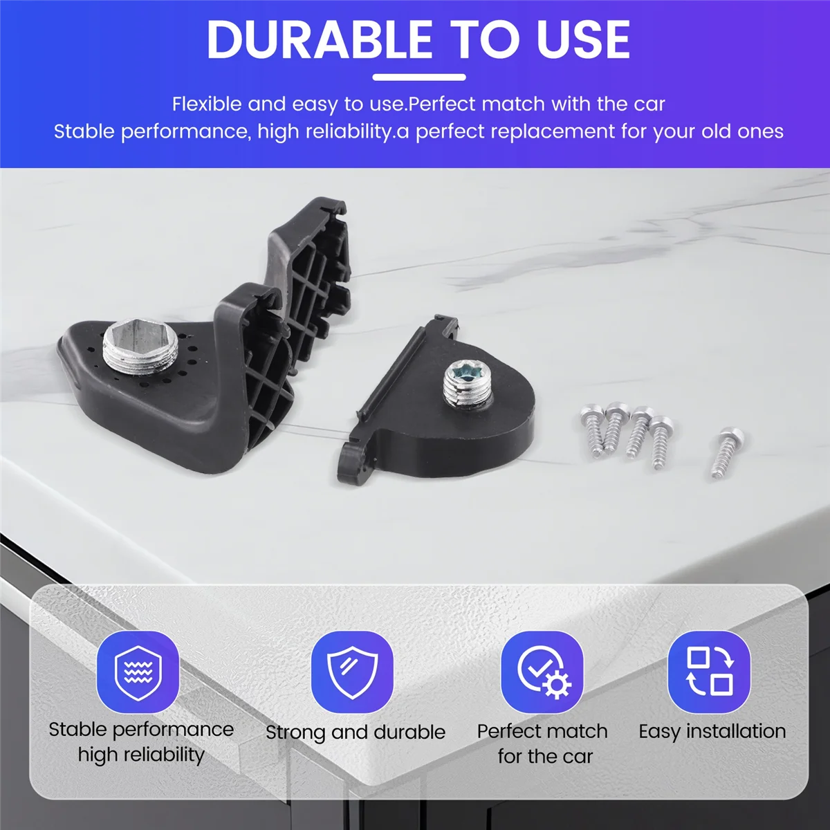 ABQA-مجموعات دعامة إصلاح المصابيح الأمامية للسيارة لسيارة Mercedes-Benz GLC-Class X253 2015-2019 RS قوس مخلب ثابت A2538200114 L #6