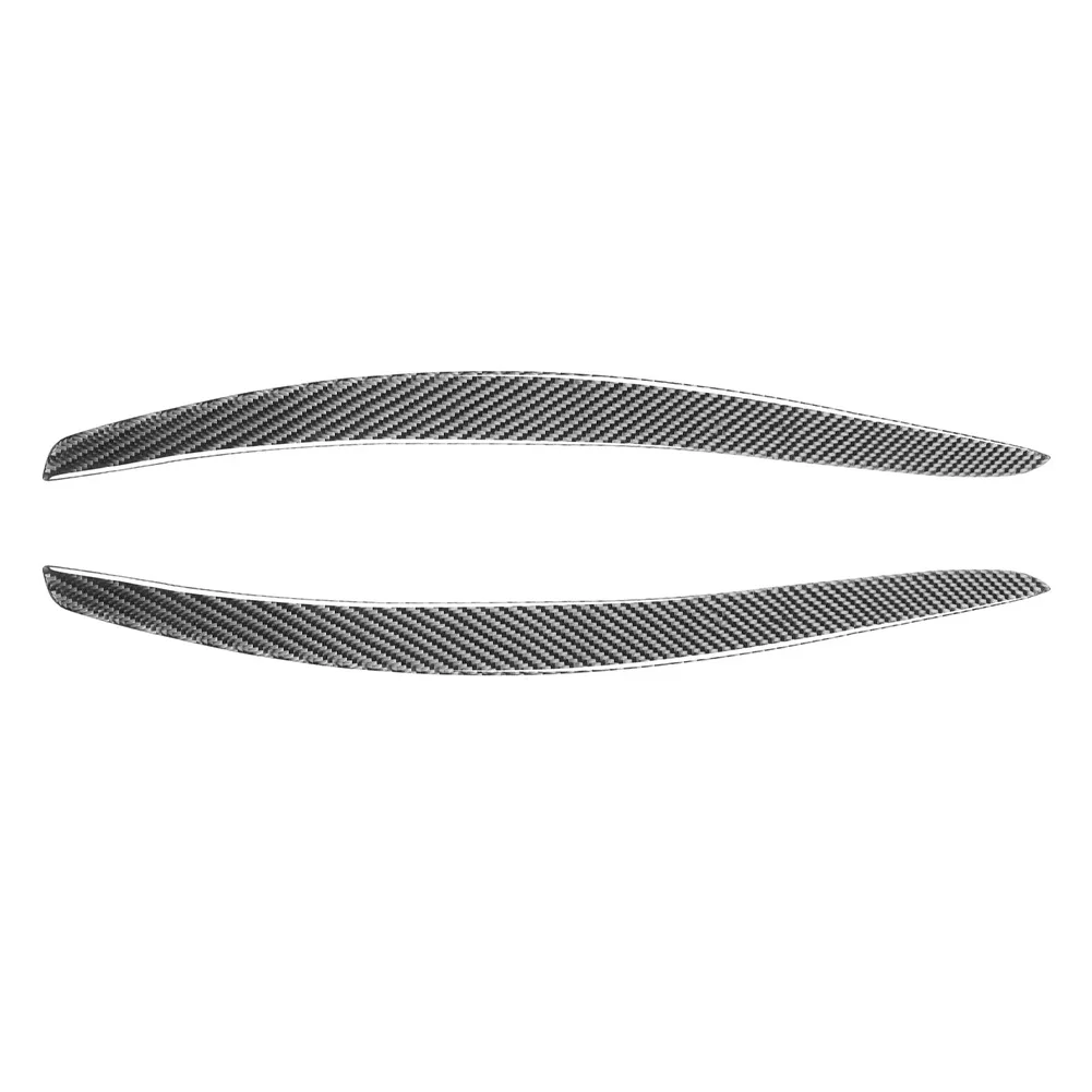 

2Pcs Carbon Fiber Car Headlight Eyelid Eyebrow Cover For BMW E92 E93 2006-2013 Headlamp Eyebrows Trim Car Accessories