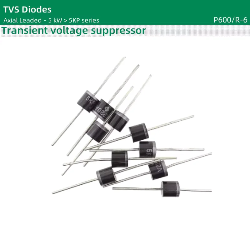 10pcs/lot TVS Diodes P600/R-6 package 5 kW 5KP40A 5KP40CA 5KP43A 5KP43CA 5KP45A 5KP45CA 5KP48A 5KP48CA 5KP51A 5KP51CA