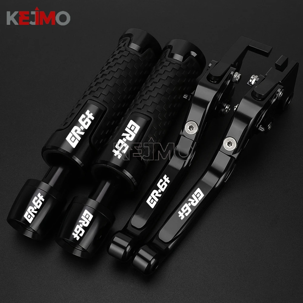 

FOR KAWASAKI ER6F ER-6F 2009-2011 2012 2013 2014 2015 2016 2017 Motorcycle CNC Adjustable Brake Clutch Lever Handle Grips Ends