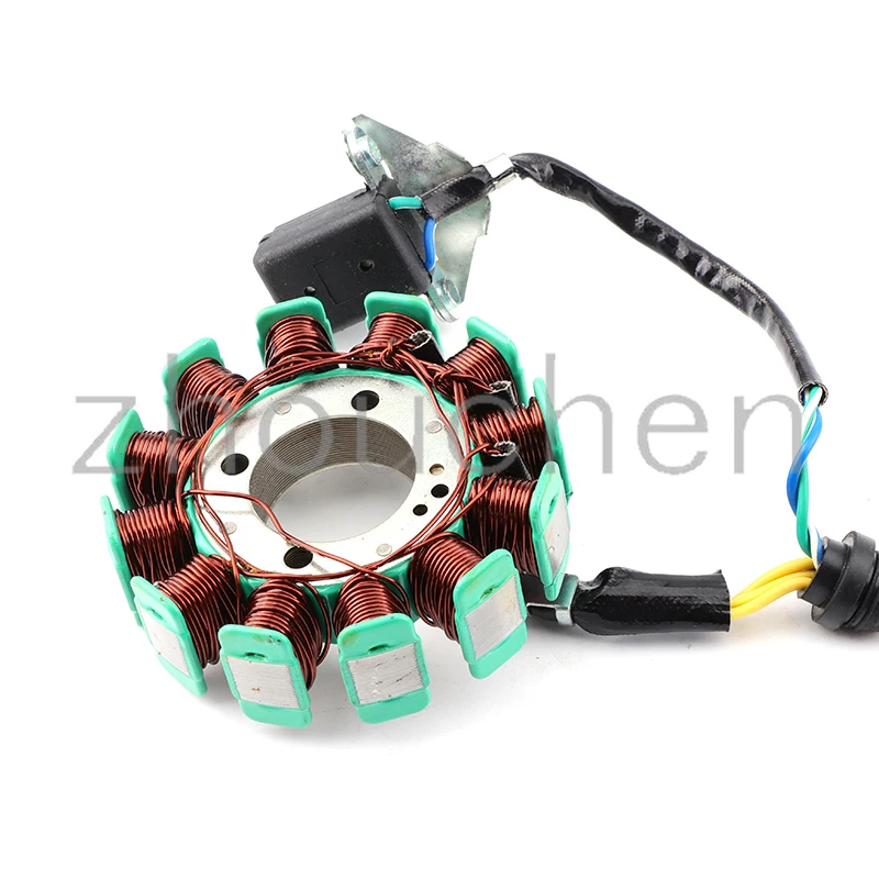 Motorcycle 5 Wire 12 Poles For Honda CG125 ZJ125 CG ZJ 125 125cc  Magneto Stator Coil Generator Spare Parts