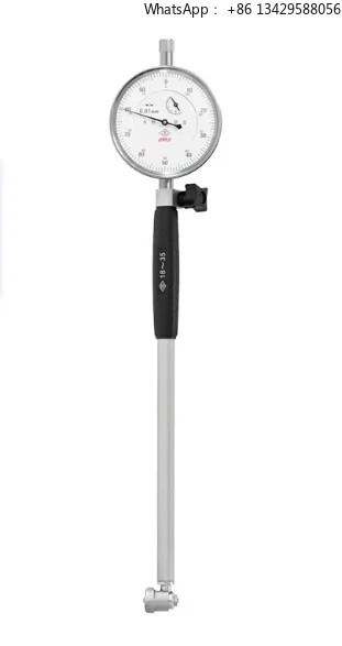 3-4/4-6/6-10mm Dial Bore Gauge Set 0.01mm, Split Ball Inside Diameter Micrometer with Interchangeable Heads