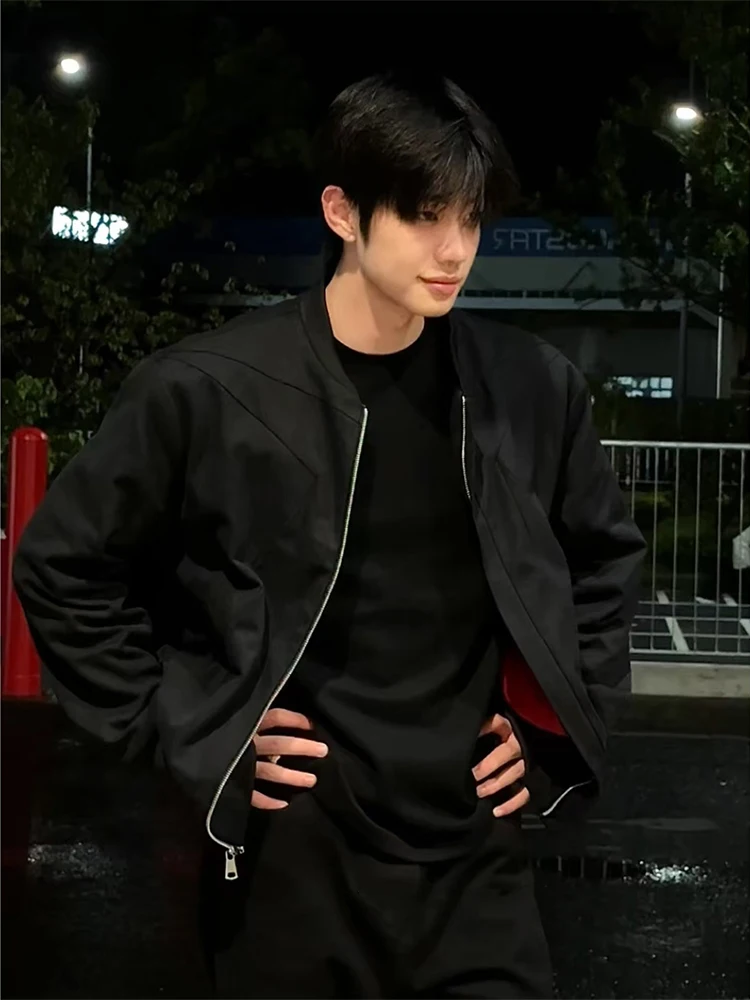 

Retro American Deconstructed e Design Flight Jaet Men's Women's Cleanfit Silhouette Couple's Baseball Outfit Jaet