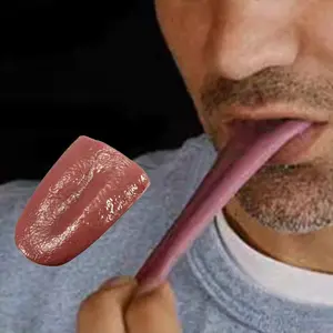 1 BUAH-Trik Lucu Horor Panas Seluruh Orang Simulasi Palsu Pembuat Lelucon Lidah Karet Mainan Anak Laki-laki Halloween Silikon Lelucon 12 barang lelucon penjualan terbaik - №