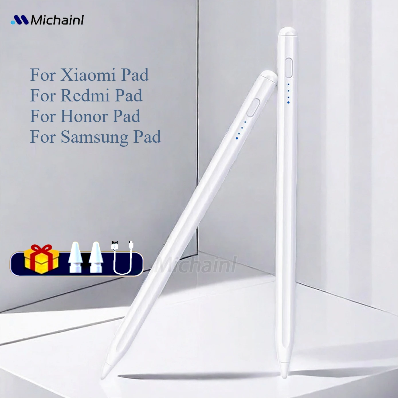 for xiaomi Pad 6 Stylus Pen For Samsung Pad without Palm Rejection Tilt,for Honor Redmi Pad pen for All Android Tablet Phone Pen