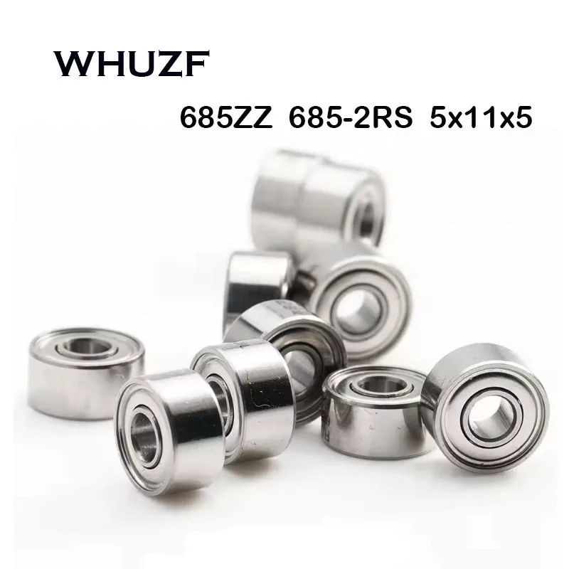 

685-2RS 685ZZ Bearing ABEC-7 5PCS 5x11x5 mm Chrome Steel Miniature 685 ZZ Ball Bearings 618/5-2RS