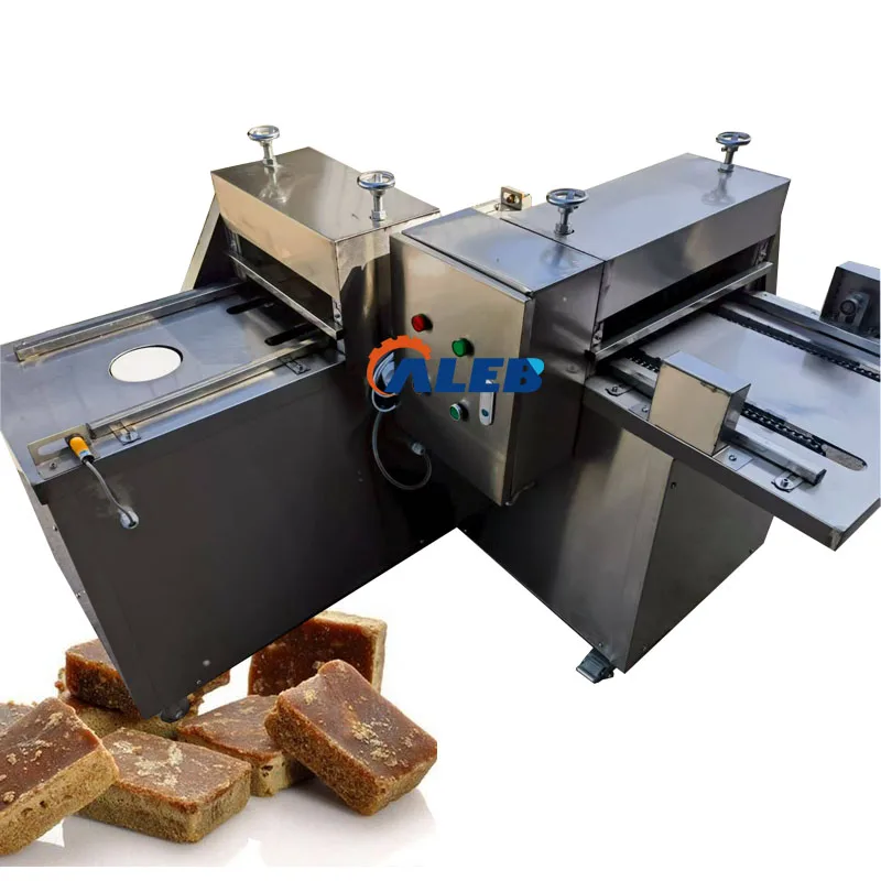 

Hard Candy Cube Cutting Machine Sesame Marshmallow Protein Bar Caramel Candy Cereal Nougat Making Cutter