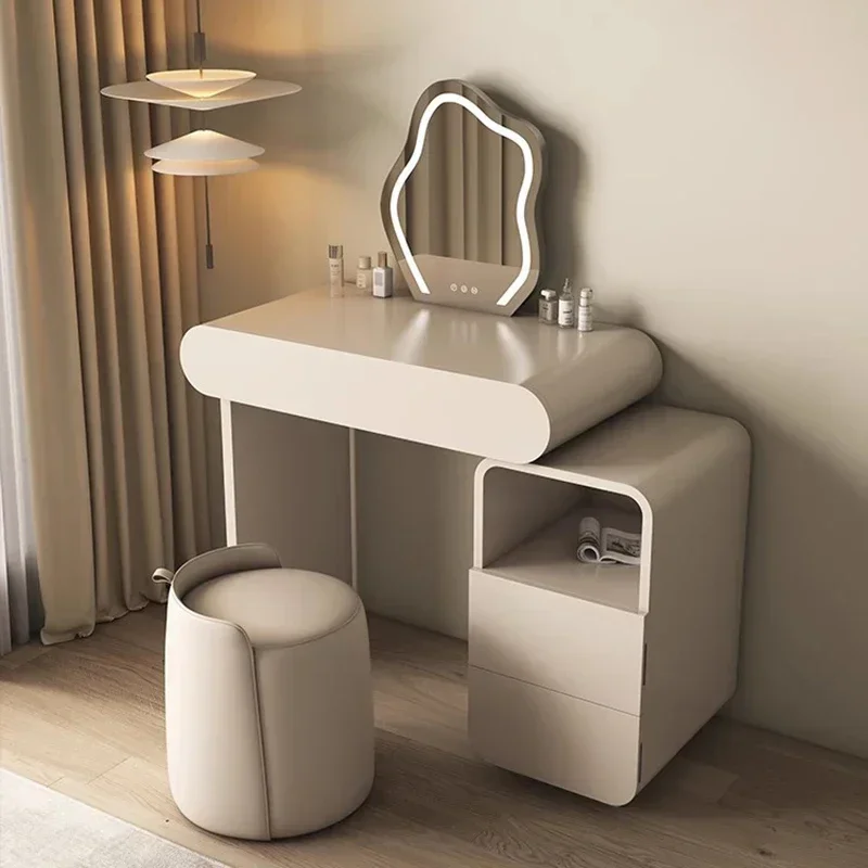 Luxury Makeup Woman Dressing Table Closet Organizer Vanity Desk Jewelry Bedroom Furniture Modern Living Room Mueble Tocador Nail