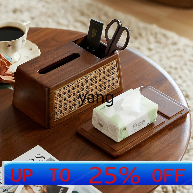 

LHH Multifunctional Tissue Box Desktop Home Living Room High Value Creative Carton Light Luxury Premium Sense