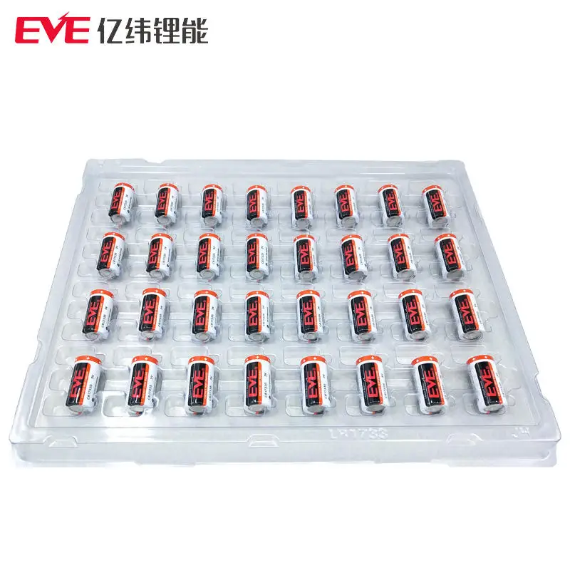 Original CR17335 3V primary lithium battery for fire and smoke alarm PLC industrial control CNC machine tool