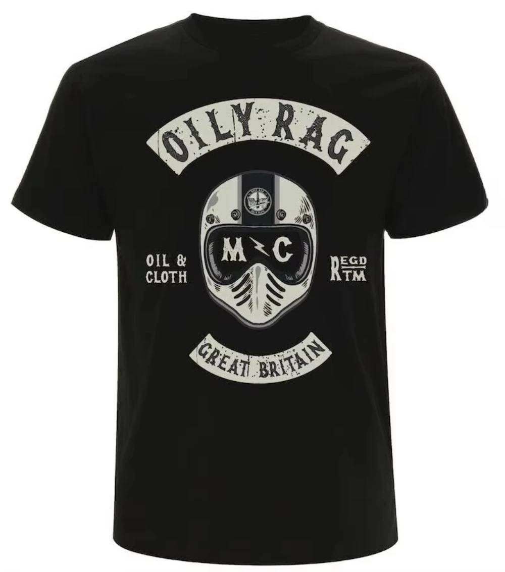 تي شيرت Petrolhead جمجمة N ثعابين Oily Rag Co دراجة نارية خارجية مطبوعة صيفية فاخرة ماركة قطن للرجال والنساء تي شيرت 2025