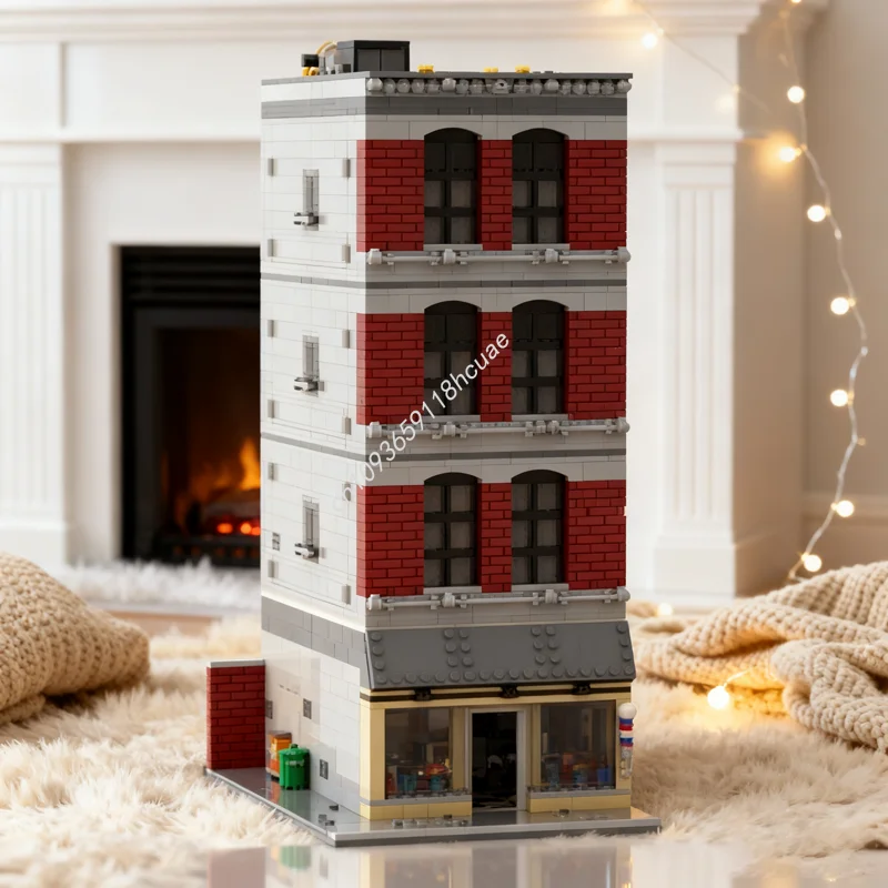 3252 قطعة MOC رائع S H I E L D سر نيويورك HQ نموذج هدايا عيد الميلاد ألعاب بناء كتل تجميع لتقوم بها بنفسك الطوب الإبداعي للأطفال #1