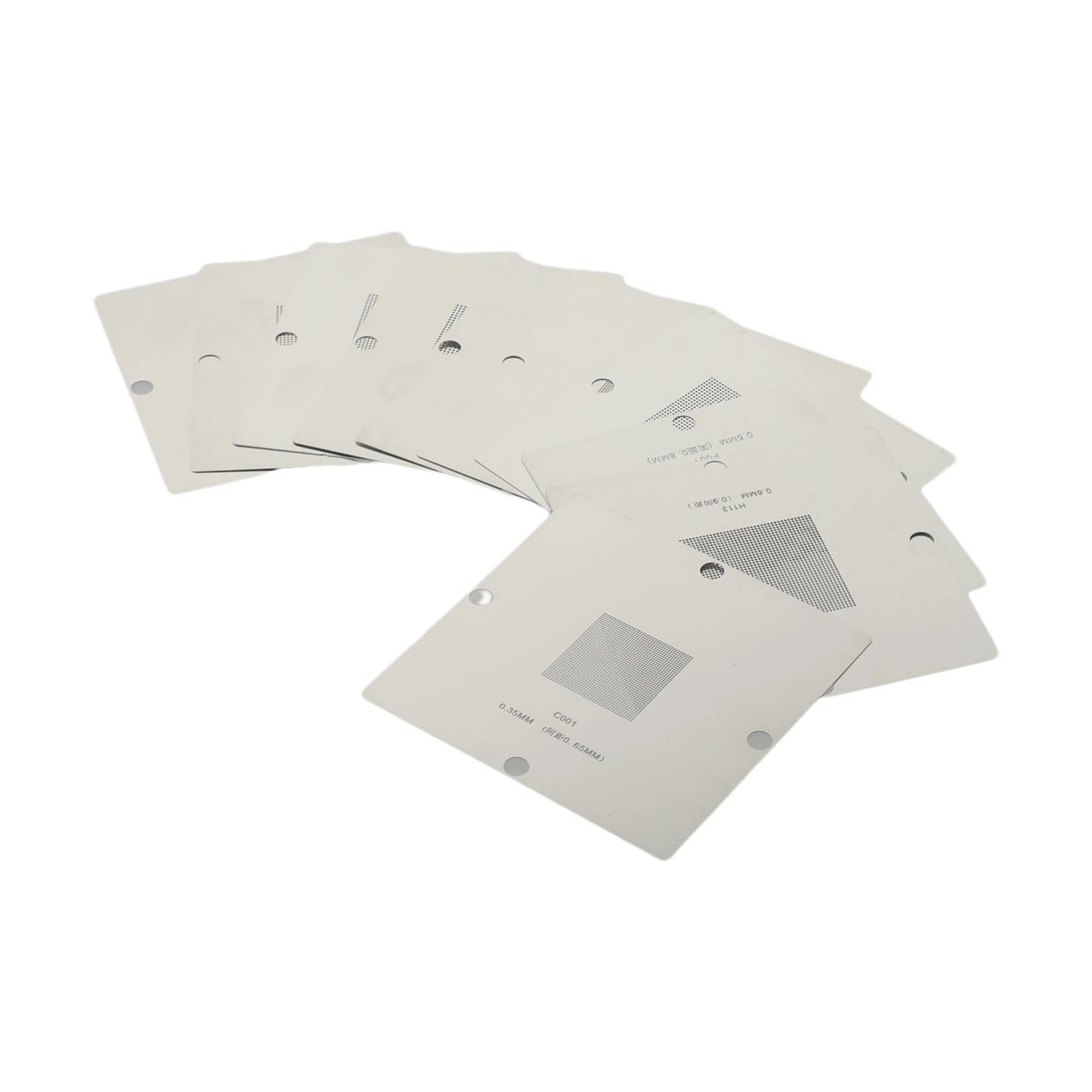 Dependable for bga Reballing Kit with 90mm Reball Station 10 Stencils and Fixture Jig for Accurate Soldering Dependable