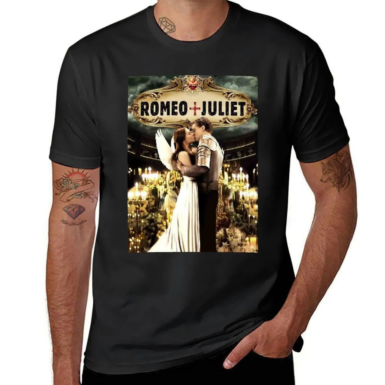 Romeo and Juliet Poster Poster T-Shirt heavyweights vintage clothes sweat plain t shirts men