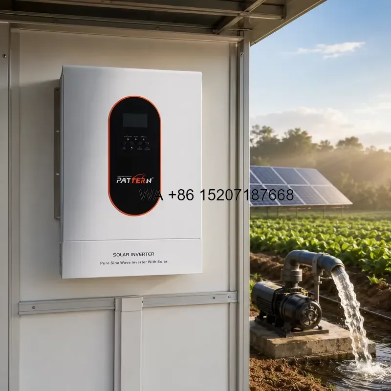 Wmwmnu for PATTERN 4.2KW 24V Smart WiFi Pure Sine Wave Hybrid Solar Inverter for Residential Energy System