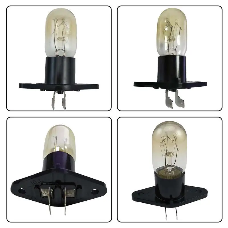 LED لمبة ضوء الفرن ، موقد ضوء لمبة ، استبدال الأجهزة المصابيح ، 500 درجة مقاومة ، 20 واط