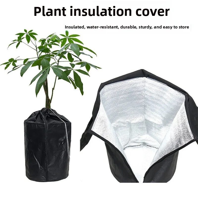 

Winter Plant Cover Frost Protection Bags Outdoor Garden Shrub Trees Potted Plant Protector Oxford Cloth Anti Freeze Warm Cover