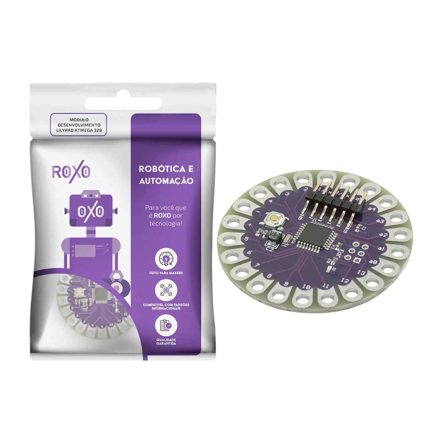 Lilypad Atmega Robotic Plate 328 - RoXo