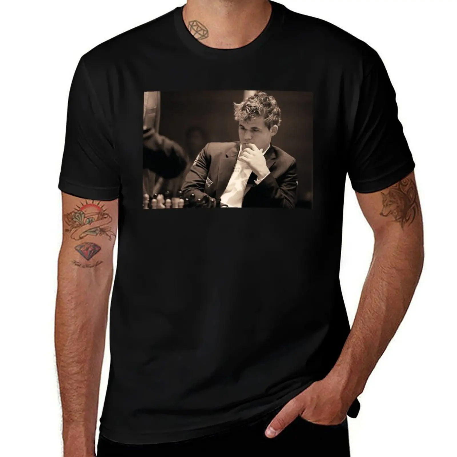 Magnus Carlsen T-Shirt Moisture Wicking Quick Dry Tee T-Shirt