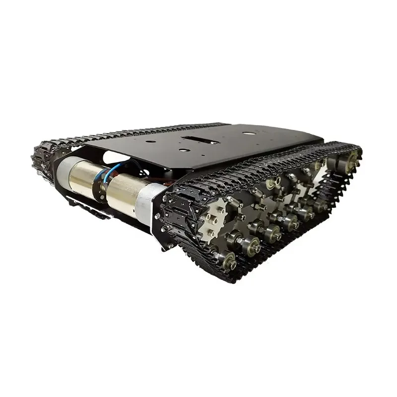 【Industrial】10KG Load Metal Suspension Crawler Tank Chassis Shock Absorption Robot Car For Arduino DIY Parts