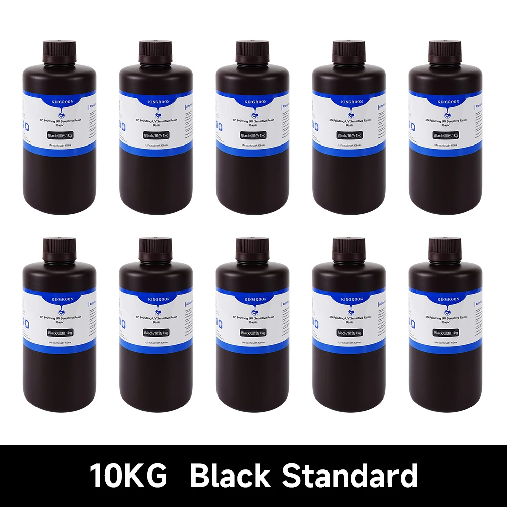 10KG standaard / waterwasbare hars 405nm UV-uitharding Lage geur Lage viscositeit fotopolymeerhars voor hars 3D-printers - afbeelding 1