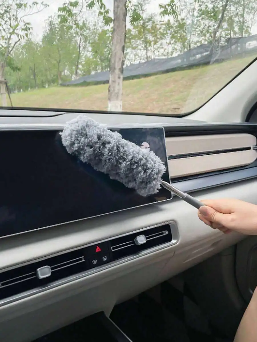 Extendable Duster, Anti-Static Duster, Car Cleaning Brush, Cleaning Duster, Car Cleaning Tool, Suitable For Car, Home And
