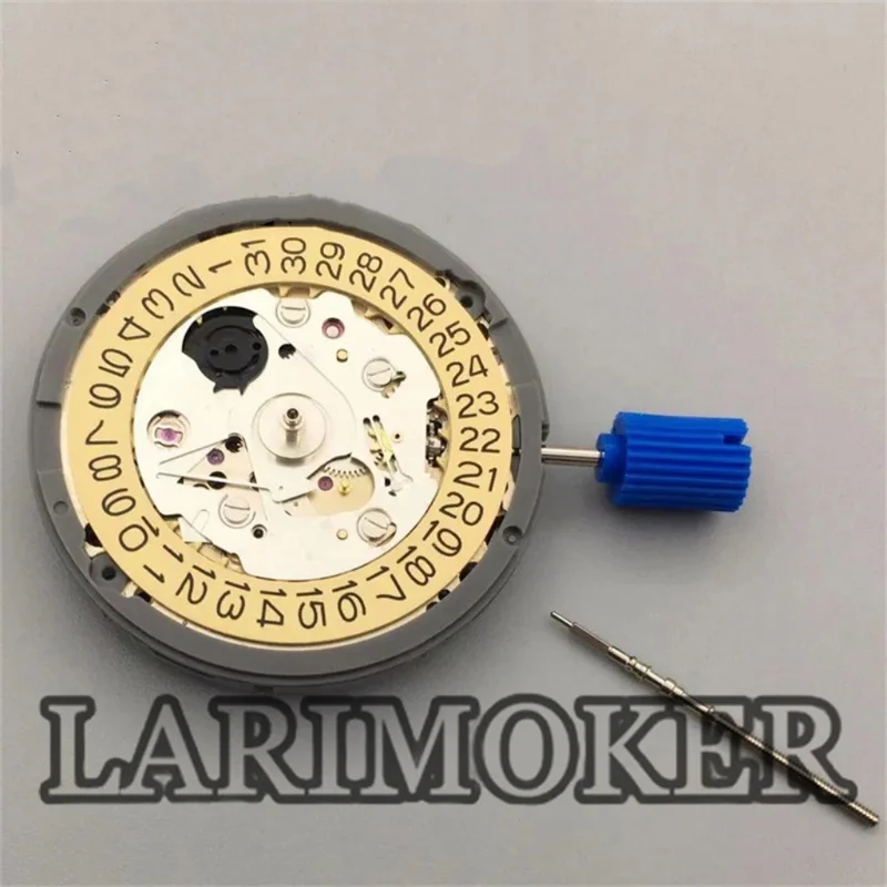 LARIMOKERC NH35 Beweging Hoge Nauwkeurigheid Mechanisch Automatisch Polshorloge Wit Zwart Blauw Groen Datum Set Horloge 3.0 Klok Kroon