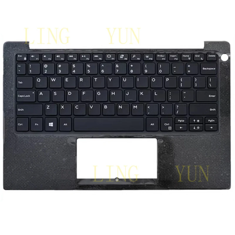 Z  For DELL XPS13 9305 Laptop Palmrest Upper Case with US Keyboard CN-0KPRW0 KPRW0