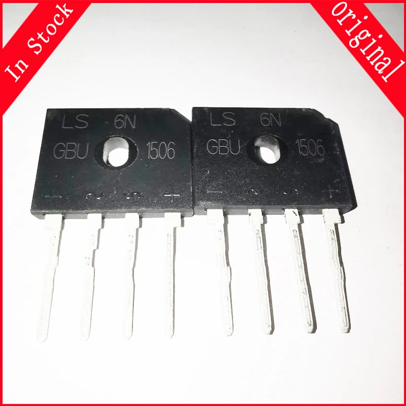 10pcs/lot GBU1506 GBU1506 SEP 15A600V ZIP-4 In Stock