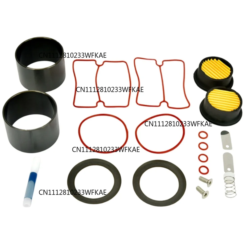 Piston Rings 20pcs Compressor Kit 69*63.7*24.5mm 550W Air Compressor Repair Kit Piston Rings Complete Maintenance Solution