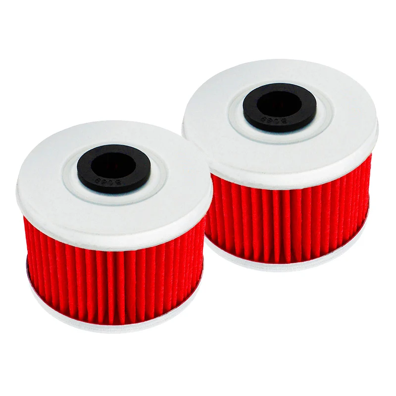 2/4/6 pcs Motorcycle Oil Filter For Honda ATC250SX ATC350X SXS 500 Fourtrax Rancher TRX 200 300 350 400 420 Foreman 450 500 520