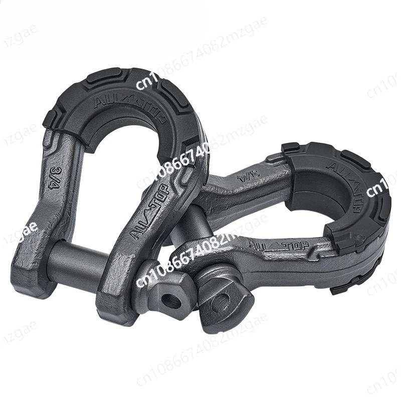 

Тактический буксировочный крюк-шакл из марганцевой стали на 36 тонн для прицепов, U-образный, для буксировки и декоративного использования