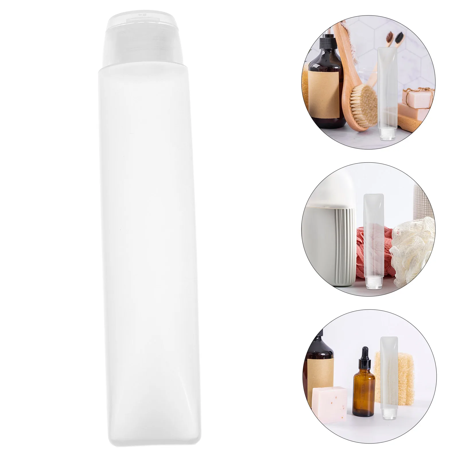 

6pcs Dispensers 50Ml Leakproof Travel Makeup Bottle Gel Holder Squeeze Type Silicone Body Emulsion Bottles Sub Bottle