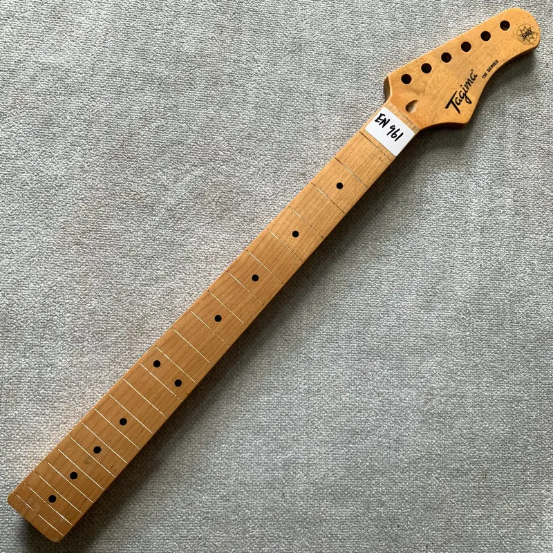 EN961 Genuine&Origianl  Tagima TW-540 Series Electric Guitar Neck 22 Frets Maple Right Hand No Frets  Unfinished DIY