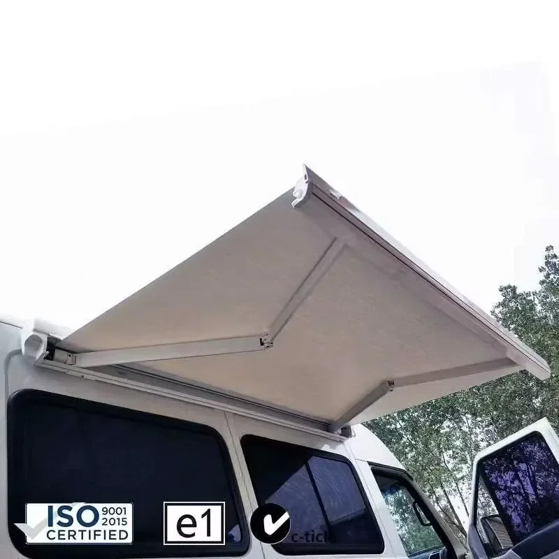 

Scalable aluminum electric manual camping sunshade
