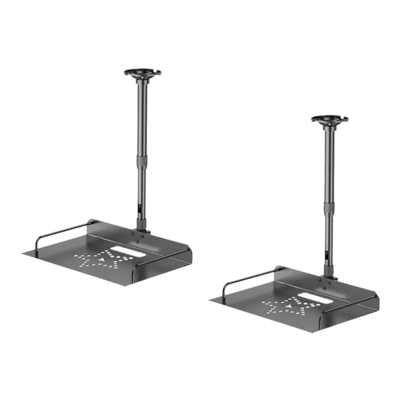 

Ceiling Mount with Tray for Projector/Camera Holder Shelf Cable Routing Bedroom Support Bracket Home Theater Aluminum Alloy