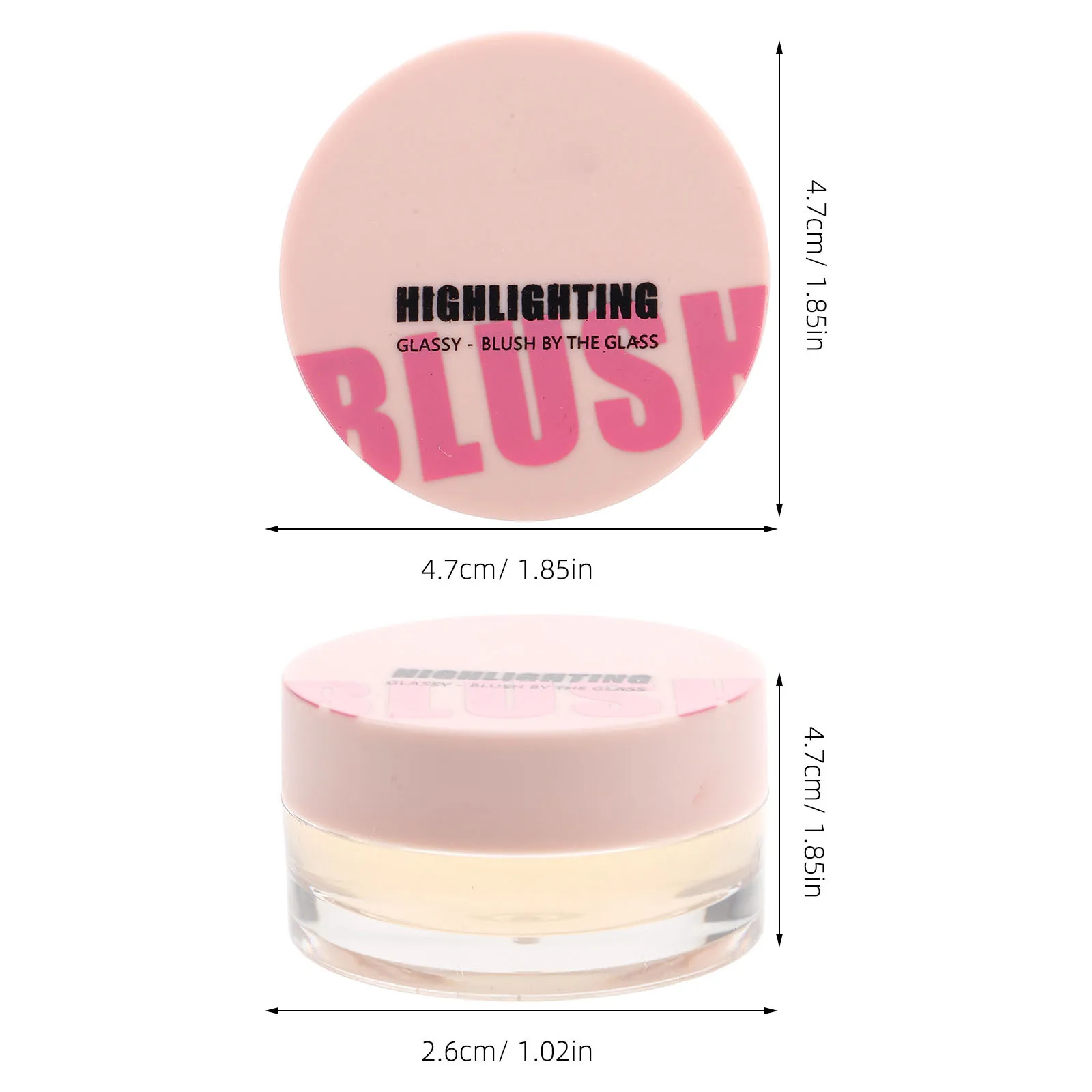 أحمر خدود جل متغير اللون، أحمر خدود صغير على الطراز الكوري، أحمر خدود كريمي لمكياج الوجه، أحمر خدود يدوم طويلاً