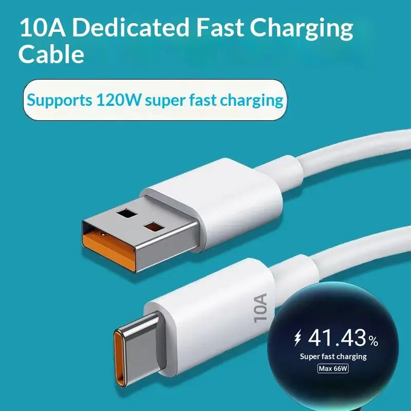 1.5 Meters 120W USB Type C Cable Fast Charging for Laptops Secure Data Sync for School and Work