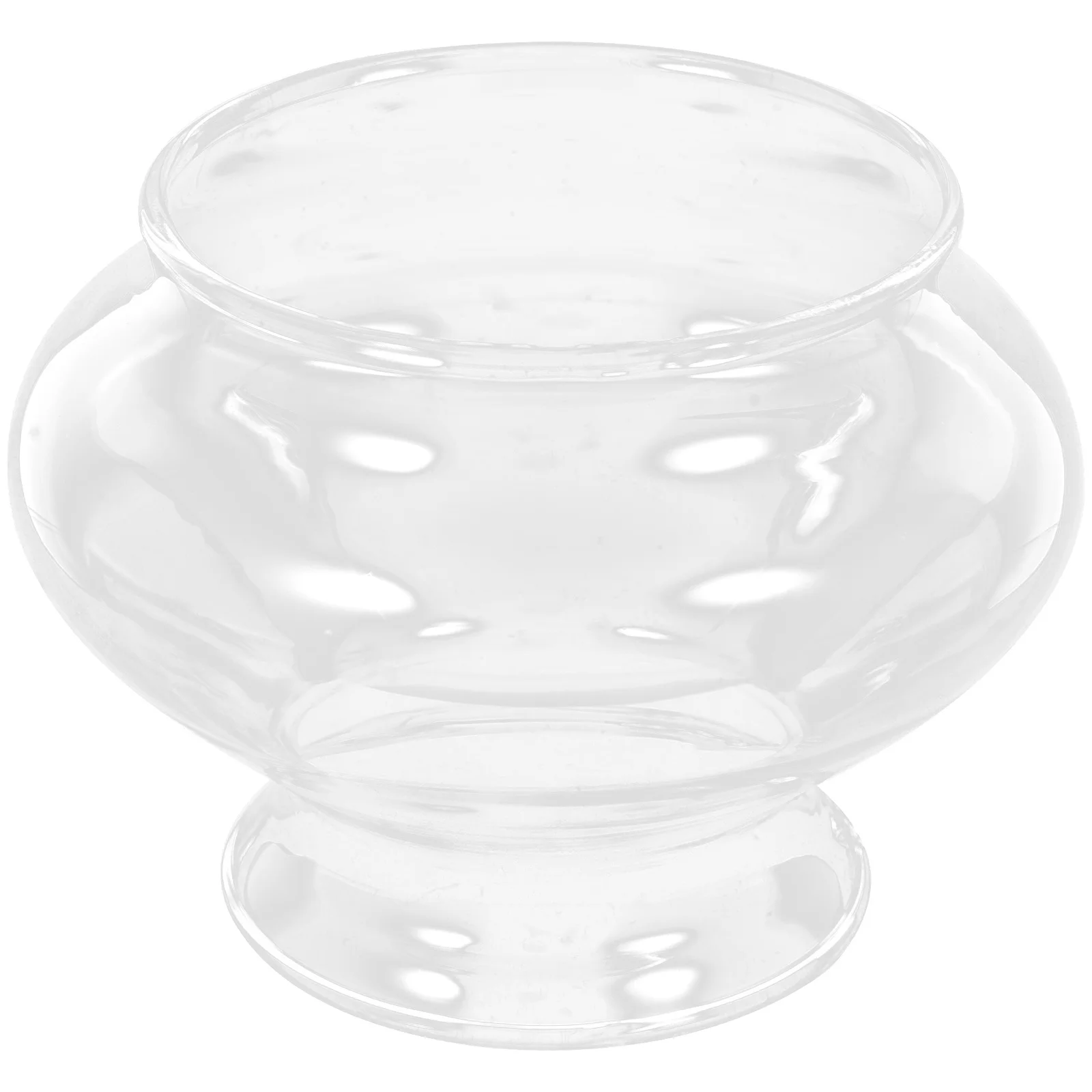 

Clear Glass Lampshade Oil Lamp Cover Heat Resistant Lamp Butterfly Protector for Home Glass Lampshade