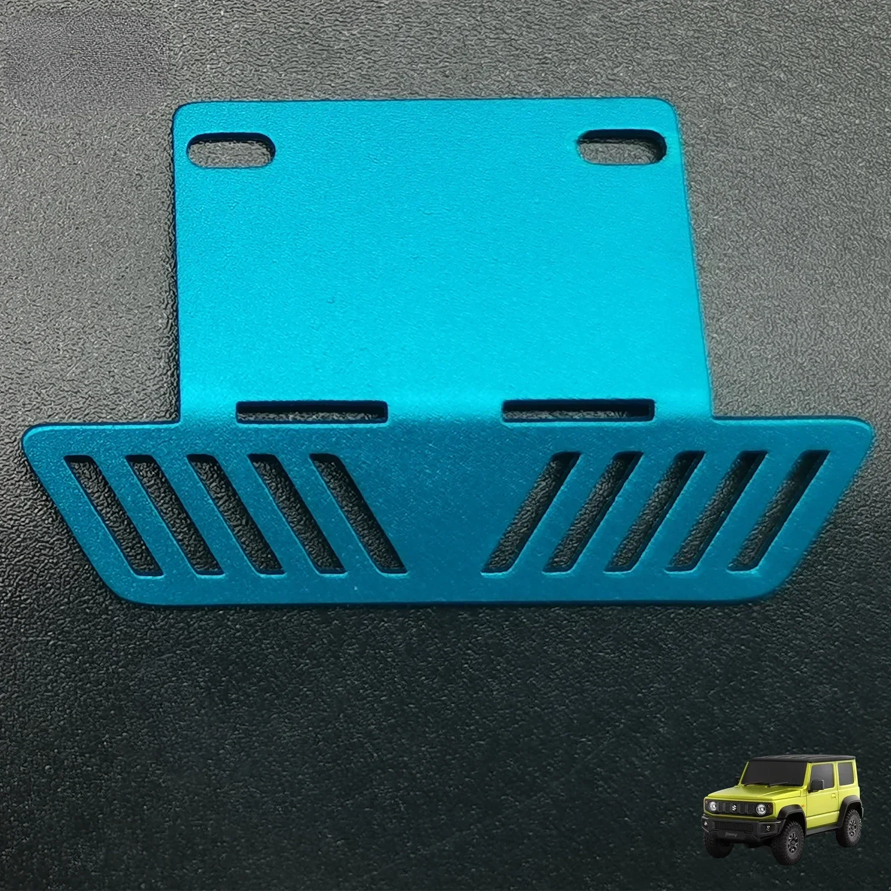 

Металлическая передняя защитная пластина шасси для Xiaomi Jimny XMYKC01CM 1/16, обновленные детали радиоуправляемого автомобиля, аксессуары