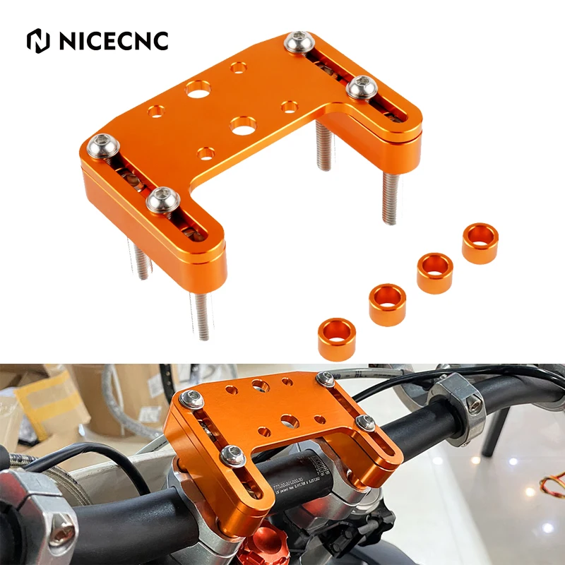 

NICECNC Universal GPS Mount Bracket For KTM 690 Enduro R 690 SMC R 2008-2023 EXC 300 Husqvarna TE 300 GasGas EC 300 Beta RR 300