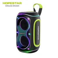 HOPESTAR Party 210 Mini Waterproof Outdoor subwoofer Wireless Bluetooth RGB Notebook TWS Graves 3D Column Suspension Box HiFi TF