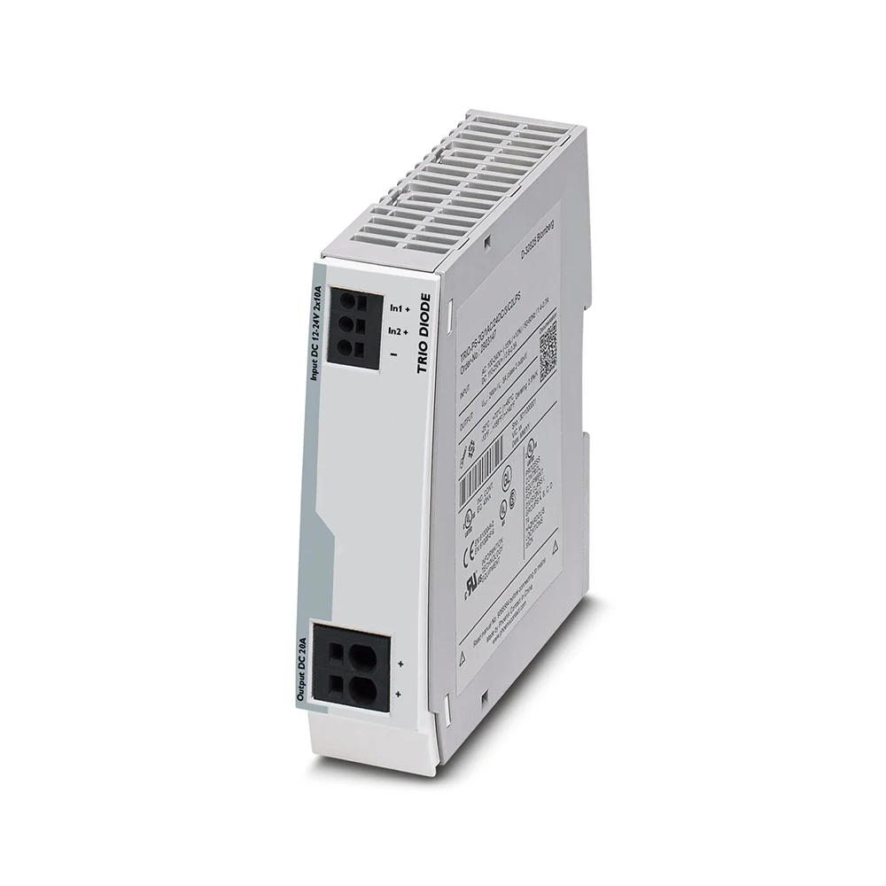 TRIO2-DIODE/12-24DC/2X10/1X20-2907380 TRIO DIODE For Phoenix Diodes Redundancy Module 2907380