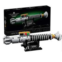 145PCS Space War Luke Skywalker's Lightsaber Building Blocks Assemble Bricks Toy Gift For Children Adult